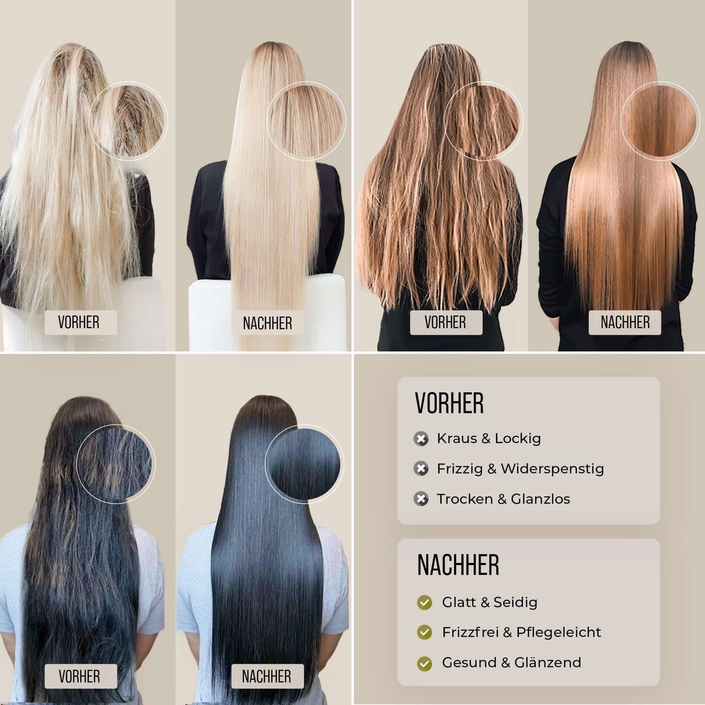 KERAZUL® Lissage Kératine Brésilien Kit de Démarrage